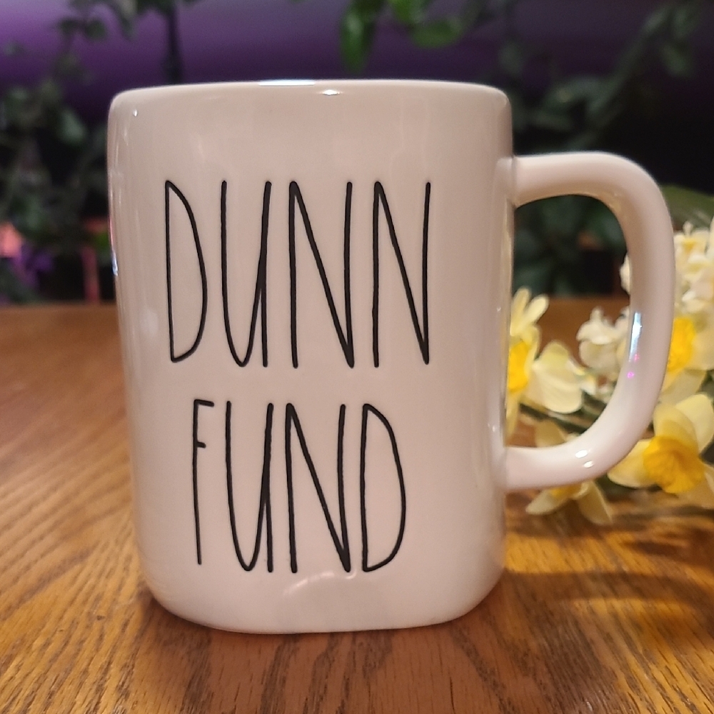Rae Dunn DUNN FUND Mug